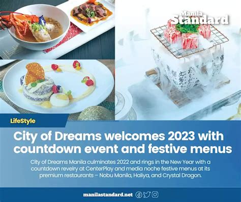 City of Dreams welcomes 2023 with countdown event and festive .